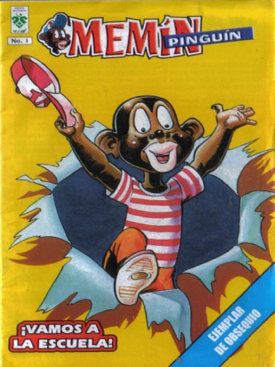 Portada de Memín Pinguín: ¡Vamos a la escuela!
